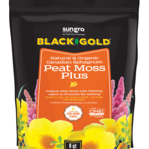 Black Gold Peat Moss Plus 8Qt